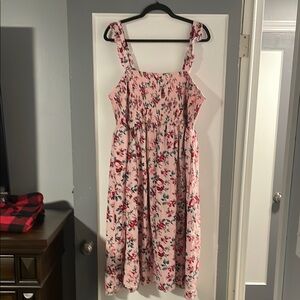 Floral Pink Dress